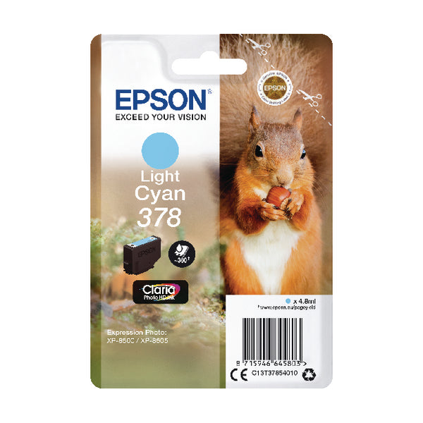 Epson 378 Ink Cart Photo Hd Light Cy