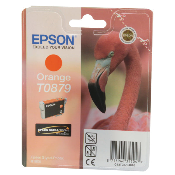 Epson T0879 Ink Cart Ult Chrm Orange