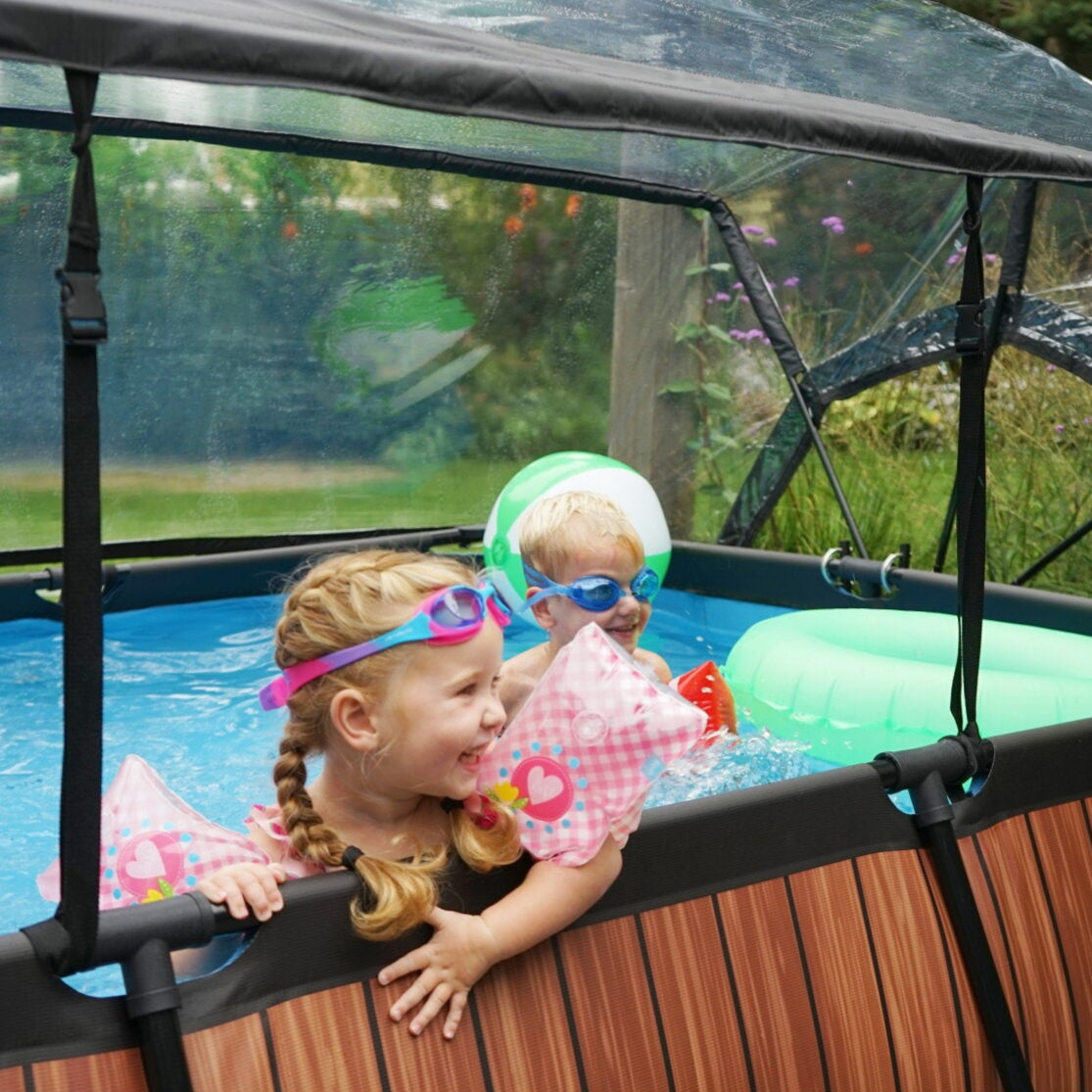 EXIT Dome for Frame Pool 220x150cm