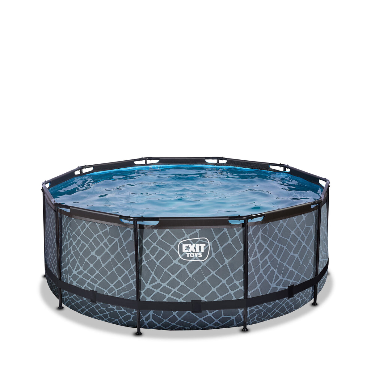 EXIT Stone Round Frame Pool - ø360