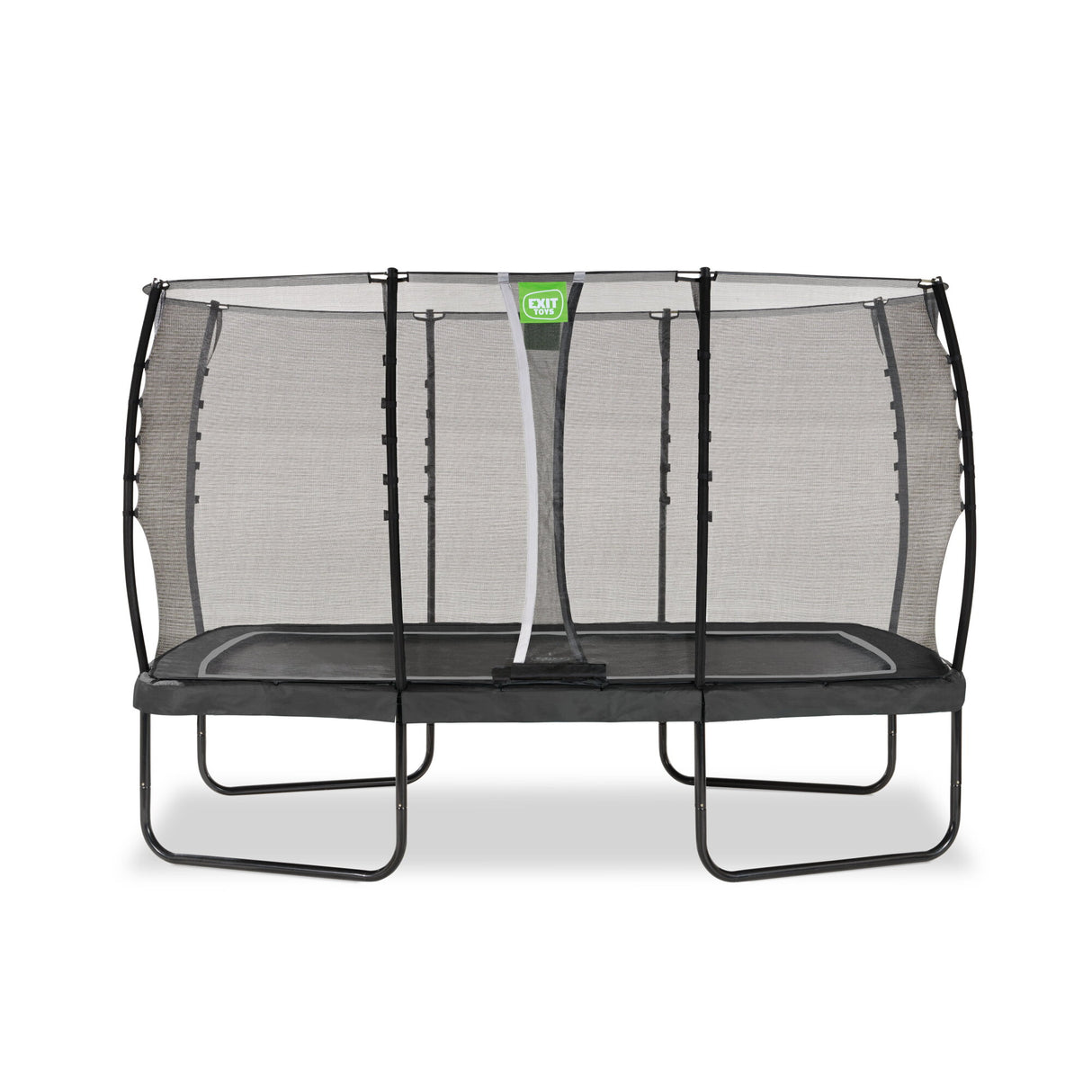 Exit Allure Classic Rectangular Trampoline - 7 x 12 Ft (Black)