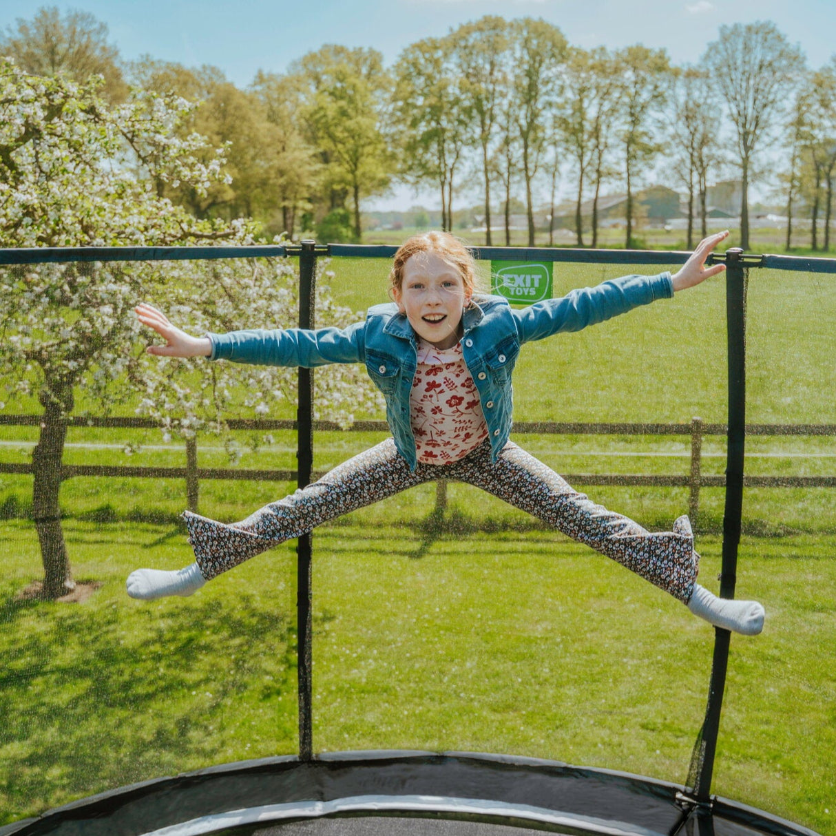 Exit Allure Classic Round Trampoline Ø 14 Ft