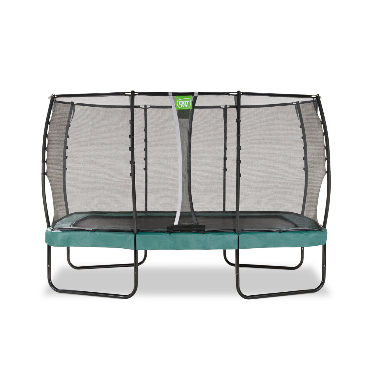 Exit Allure Premium Rectangular Trampoline - 7 x 12 Ft (Green)