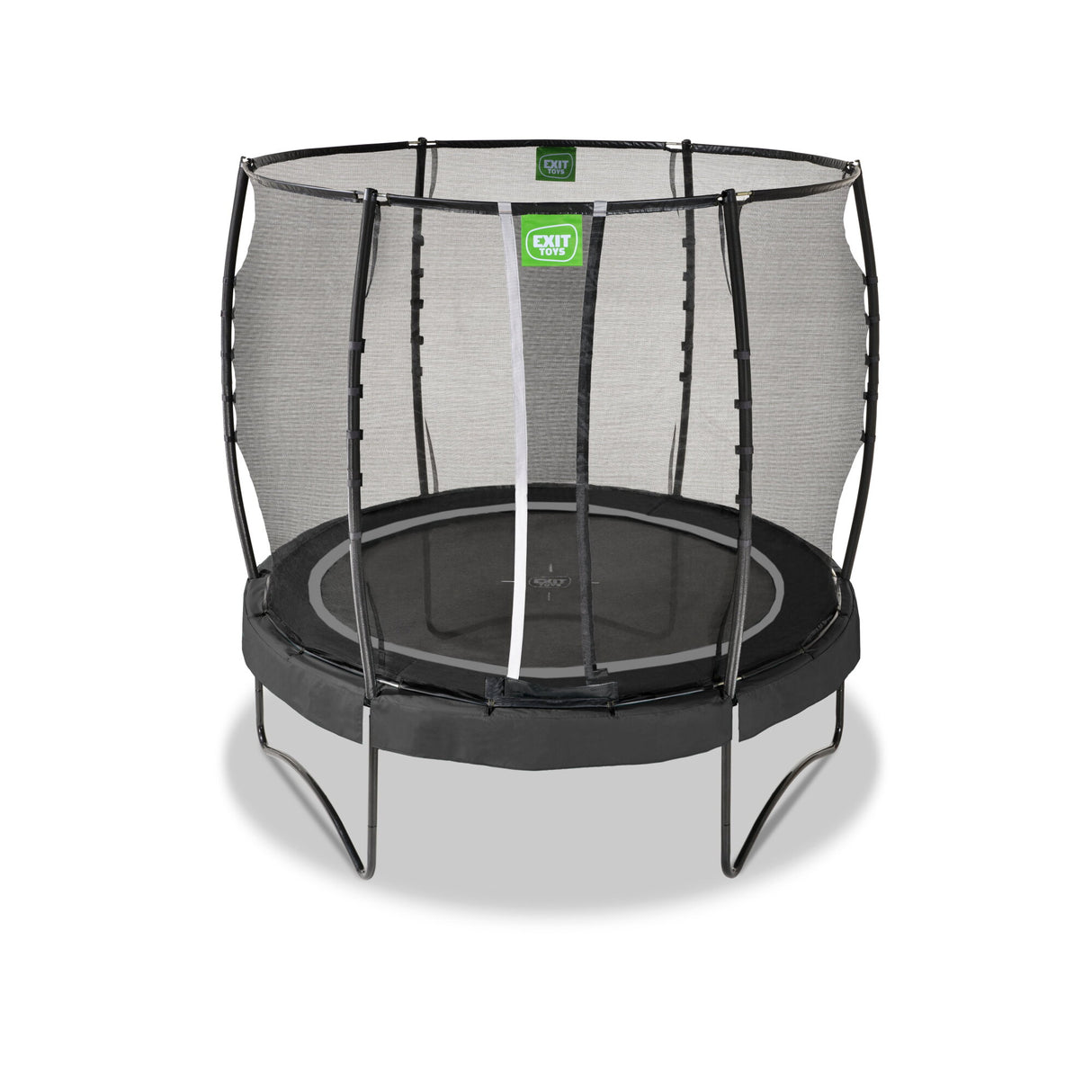 Exit Allure Premium Trampoline with Safety Net - Ø 8FT (Black)