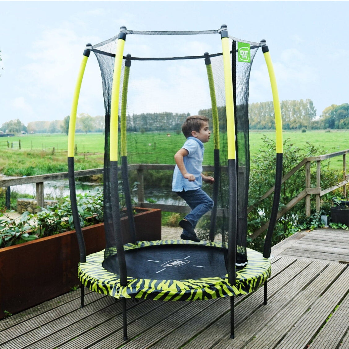 Exit Junior Tiggy Trampoline Garden