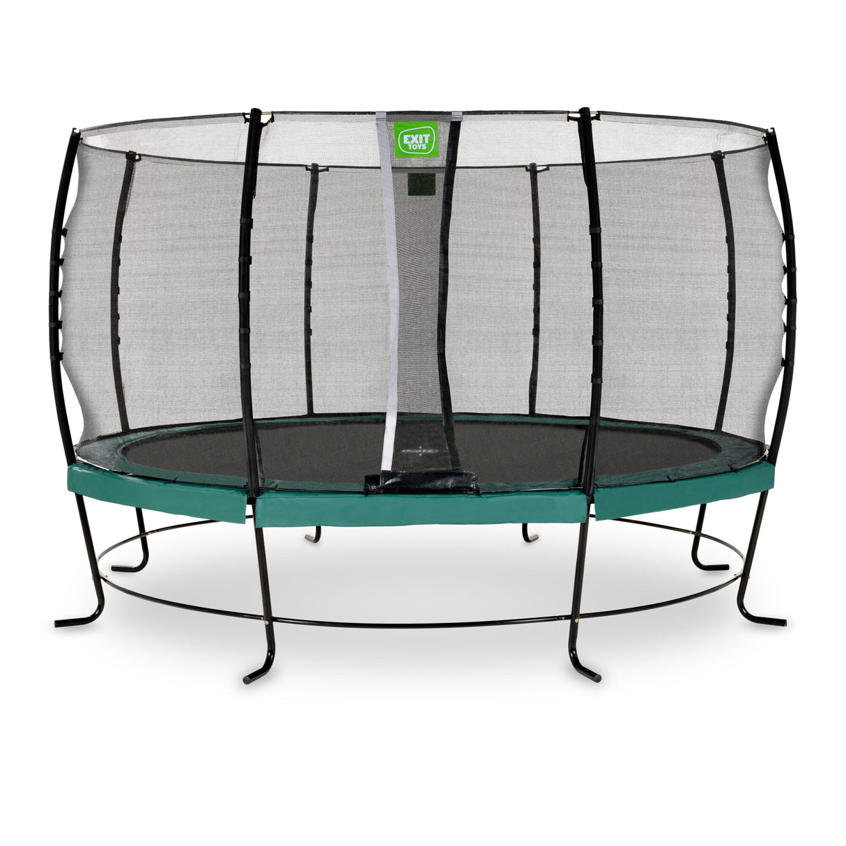 Exit Lotus Classic Round Trampoline with Safety Net - 14 Ft (Green)