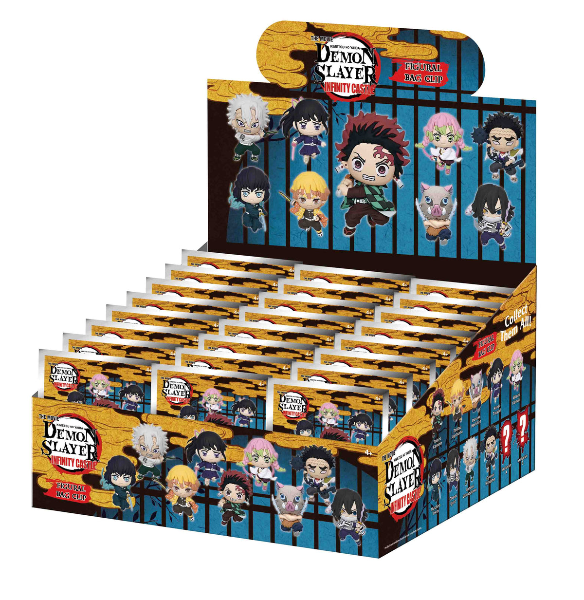 Demon Slayer Movie Infinity Castle Series 1 Bag Clips (Blind Bags)