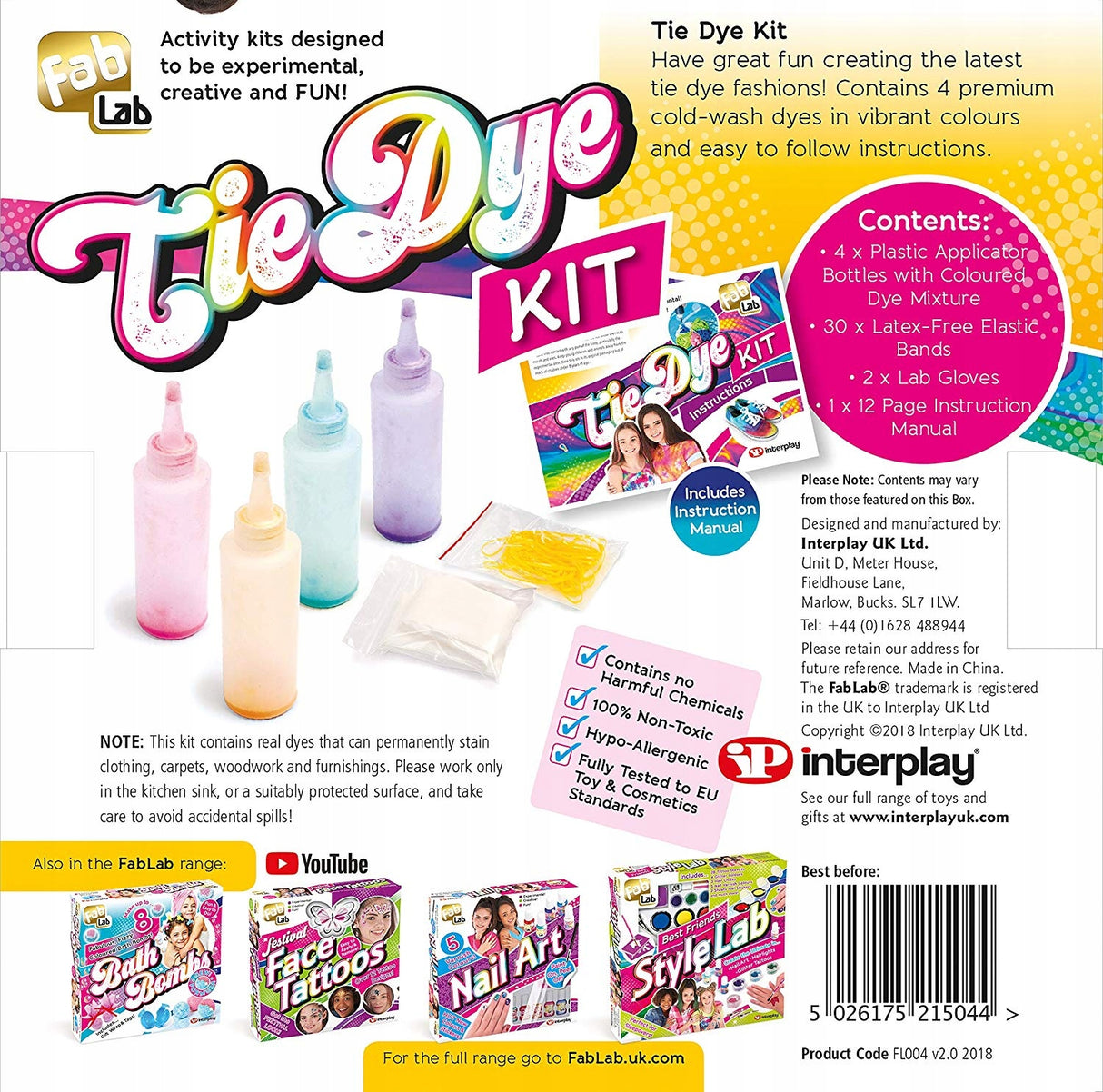 Fab Lab Tie Dye Kit