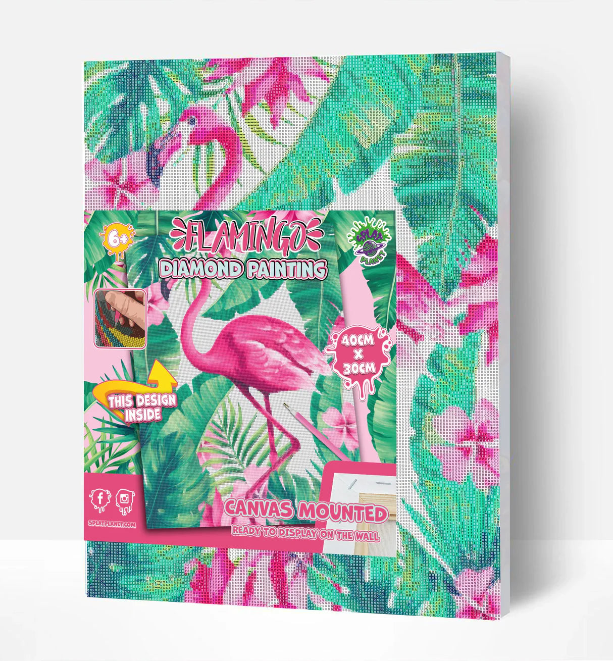 Diamond Art Set - Flamingo