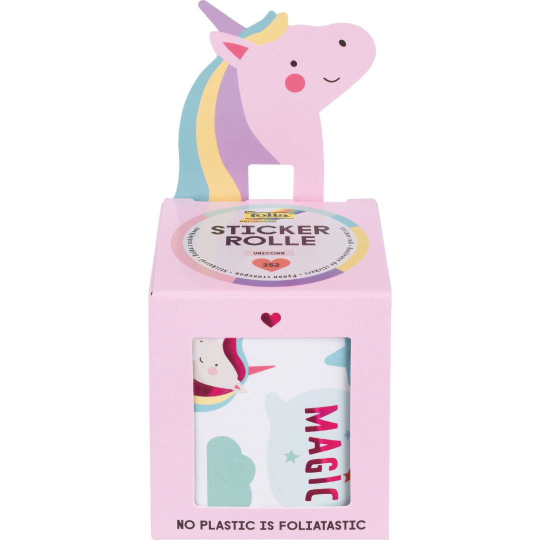 Sticker Roll 4m - Unicorn (352 Pieces)