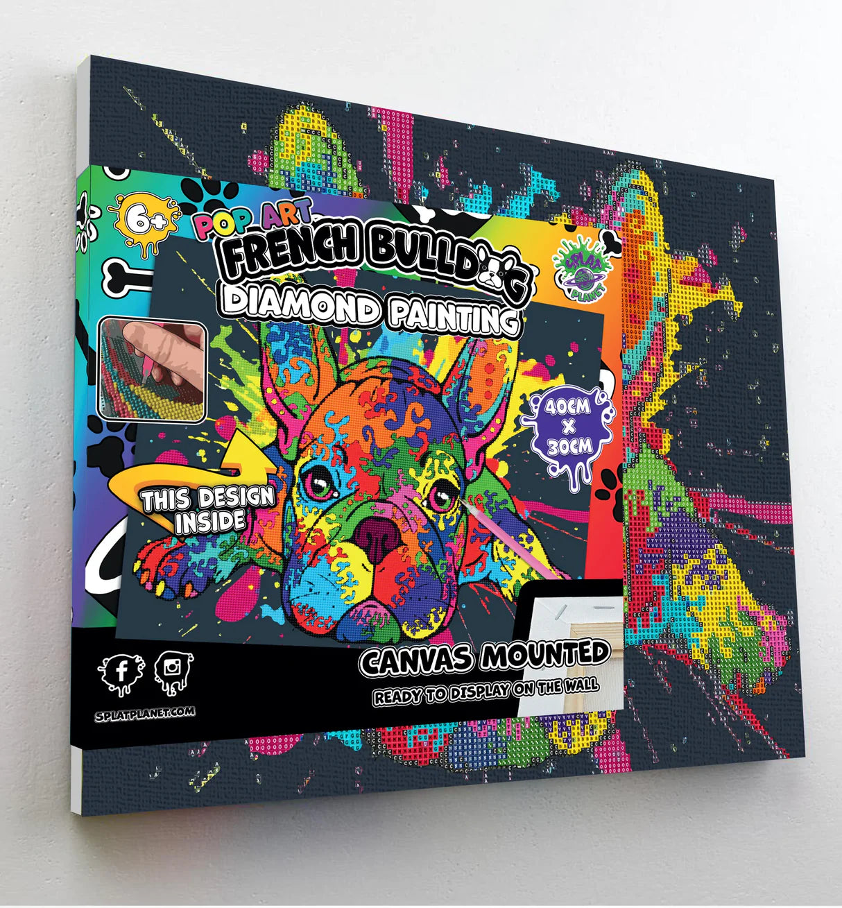 Diamond Art Set - French Bulldog
