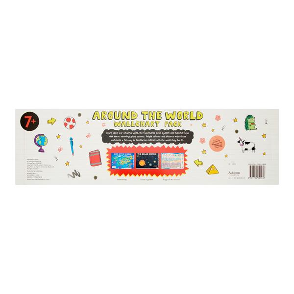 3 Wallcharts - 7+ The World