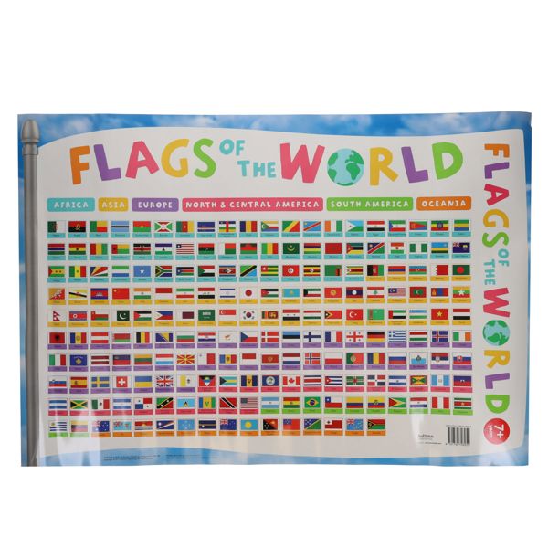 3 Wallcharts - 7+ The World