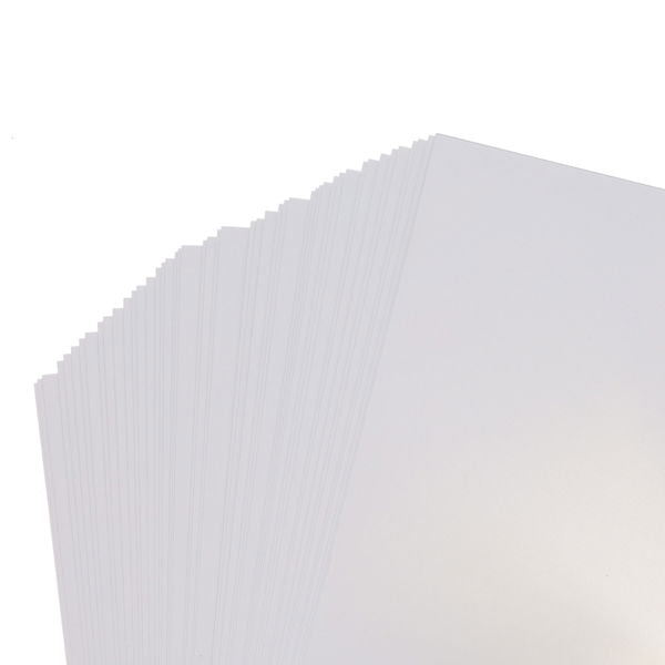 Icon Occasions A4 300gsm Linen Card - White (50 Pack)