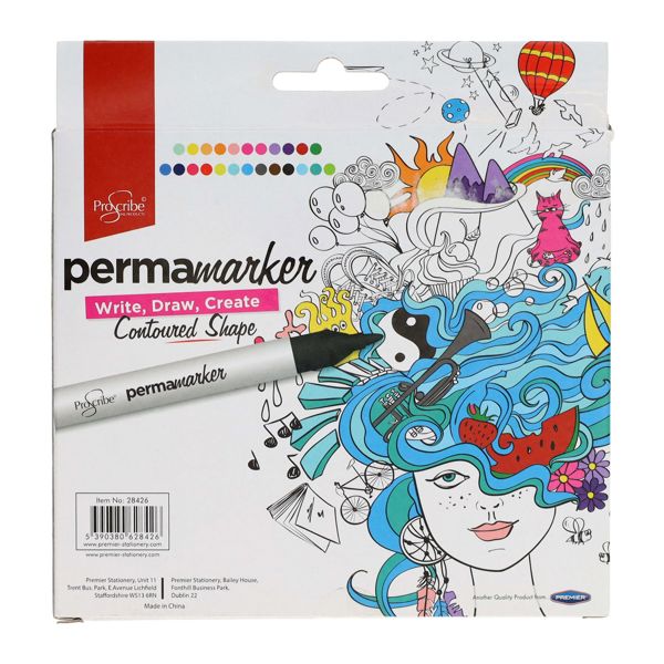 Pro:scribe Perma Markers (Pack of 24)