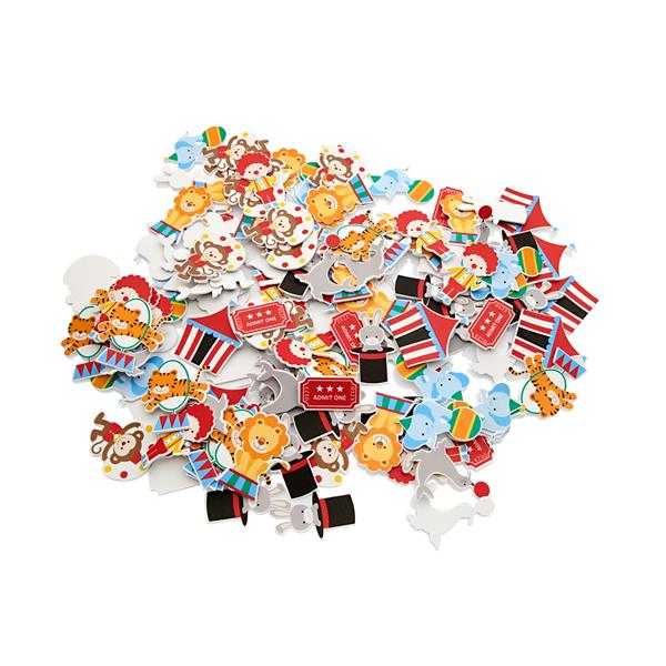 Squishy Foam Stickers - Circus
