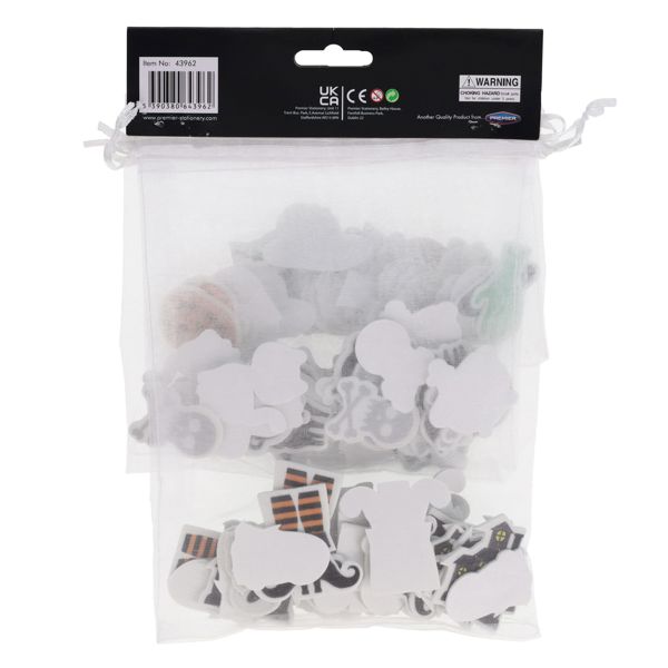 Halloween Foam Stickers - Assortment (108 Pack)