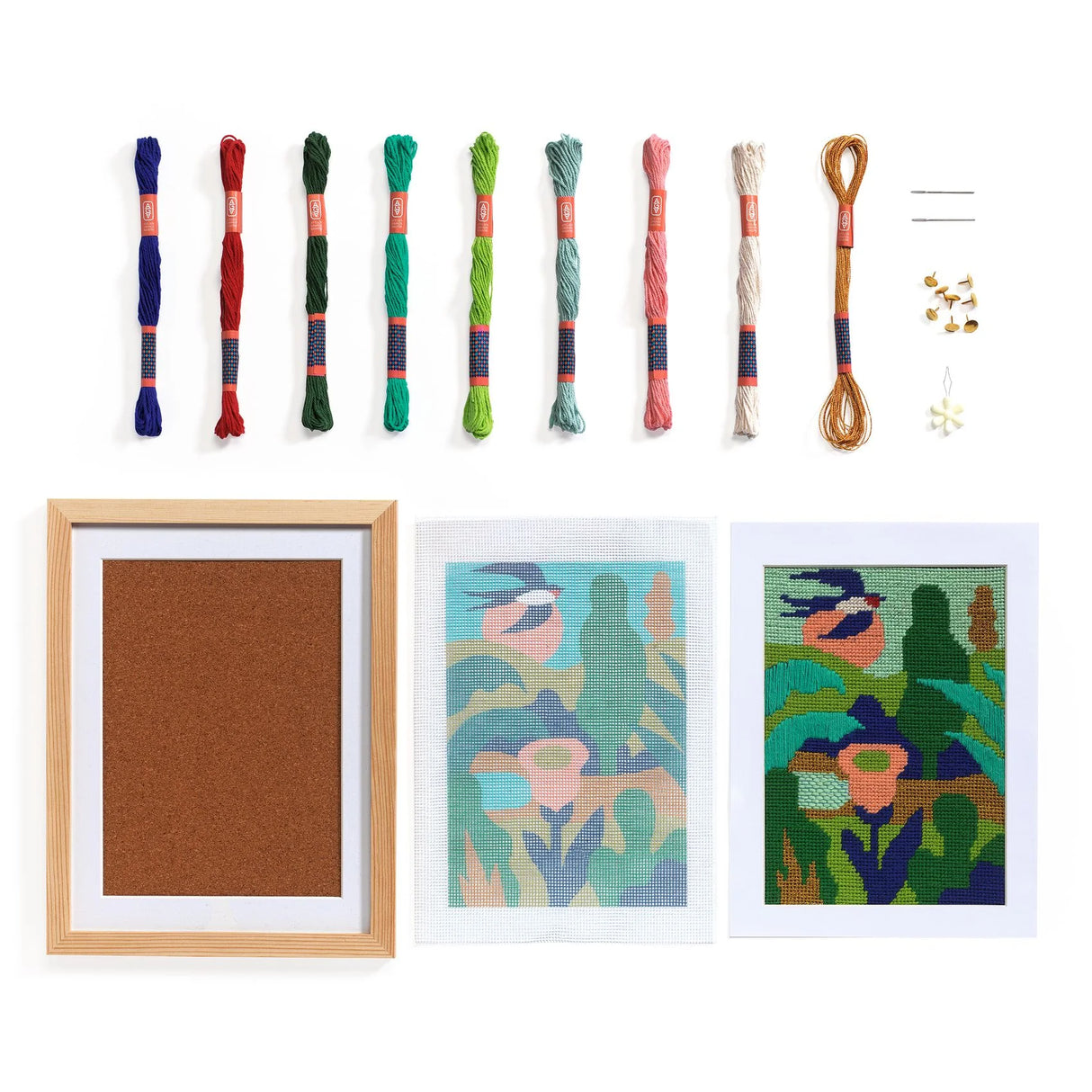 Djeco Atelier Needlepoint Kit - Countryside