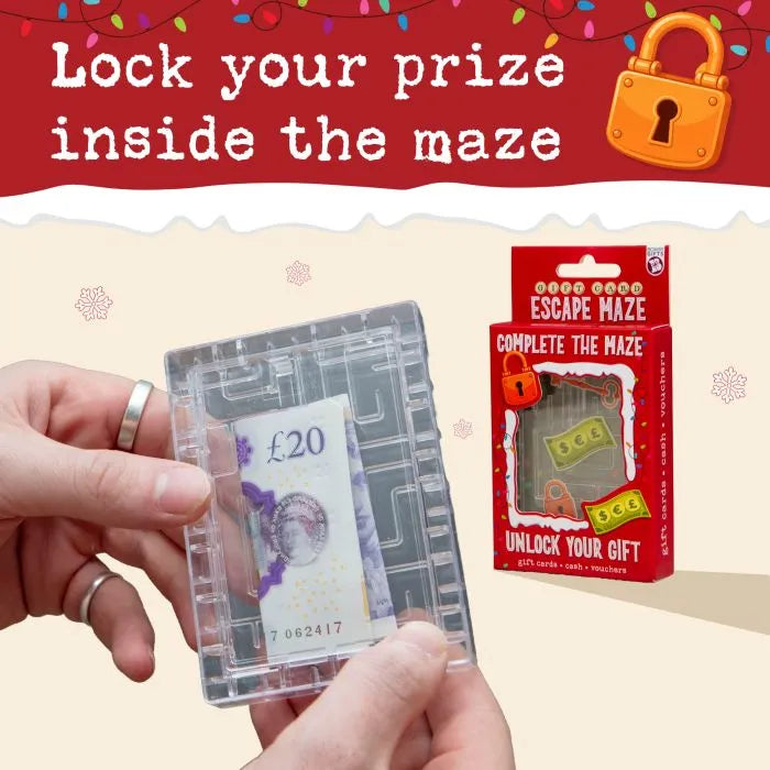 Escape Maze - Christmas Gift Card