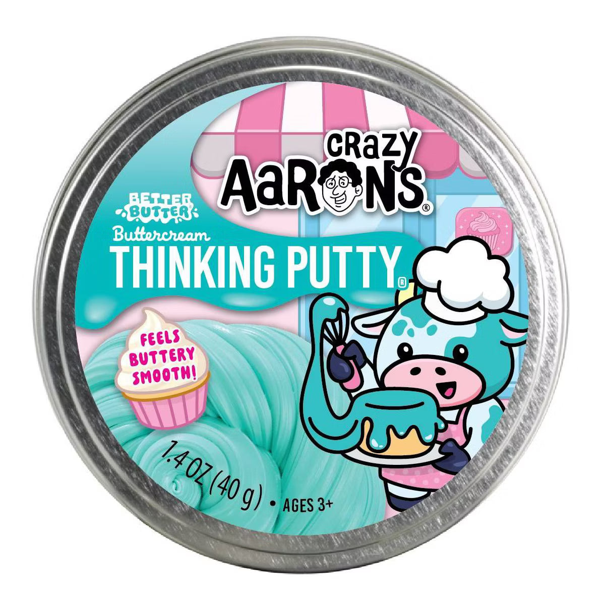 Crazy Aaron's Thinking Putty - Better Butter Buttercream