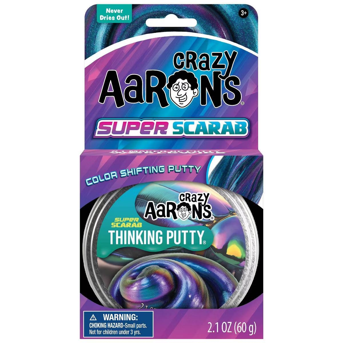 Crazy Aaron's Thinking Putty 3.5" - Super Scarab