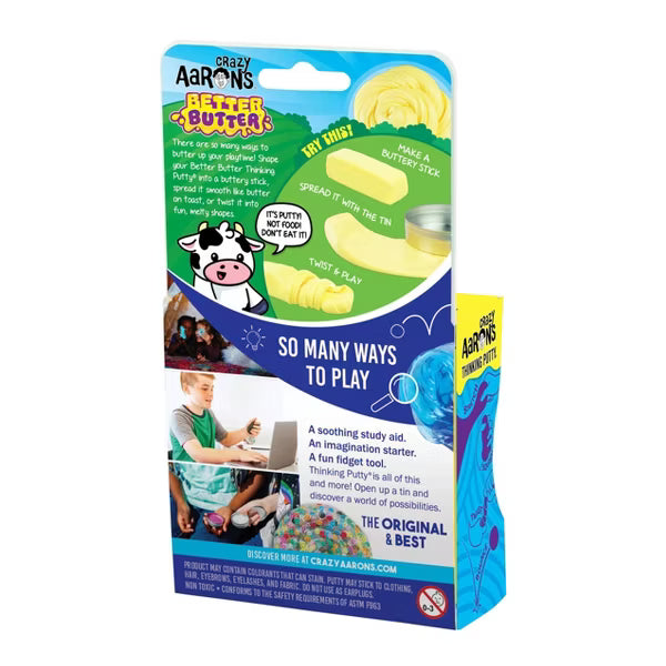 Crazy Aaron's Thinking Putty 3.5" - Better Butter