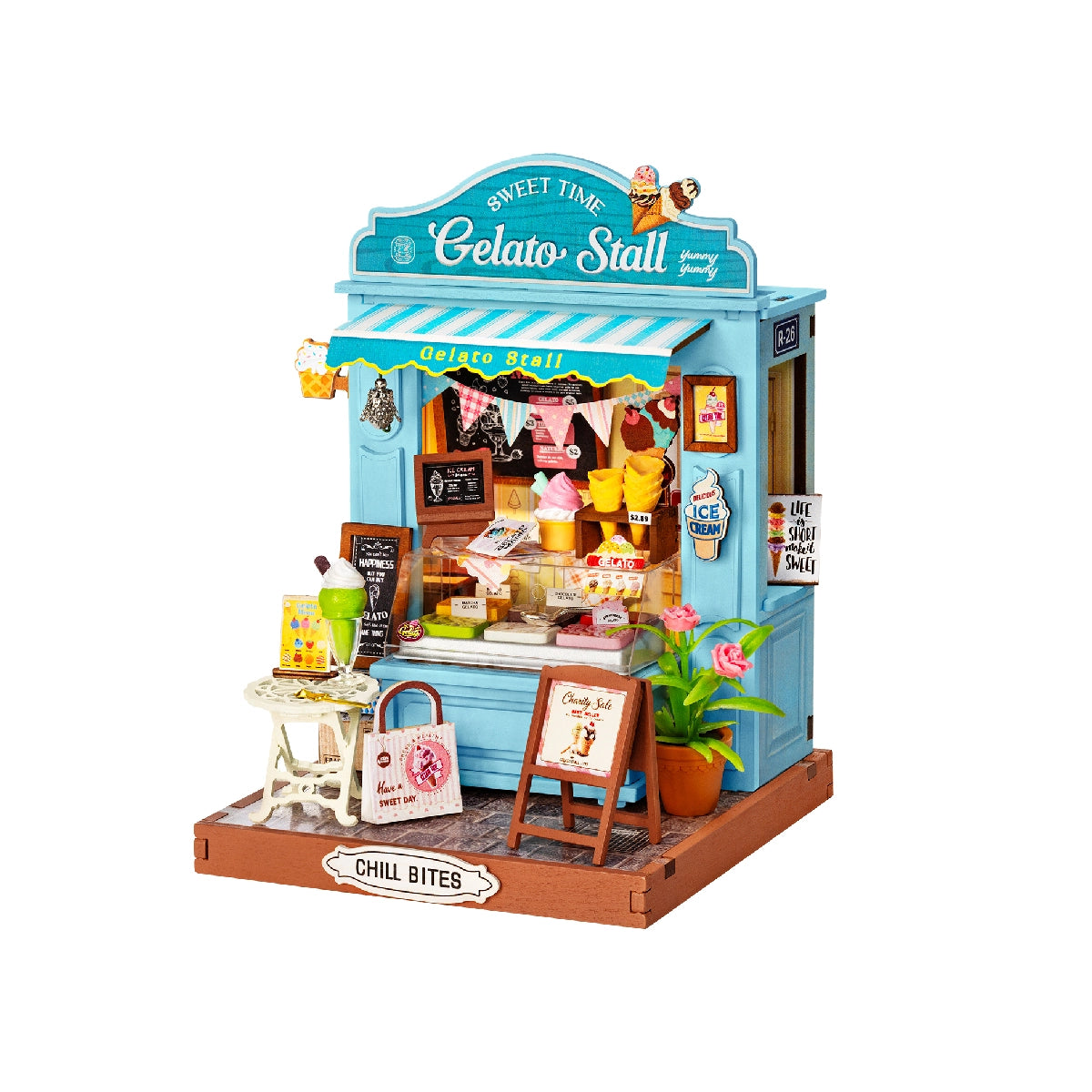 Rolife DIY Miniature House - Gelato Stall