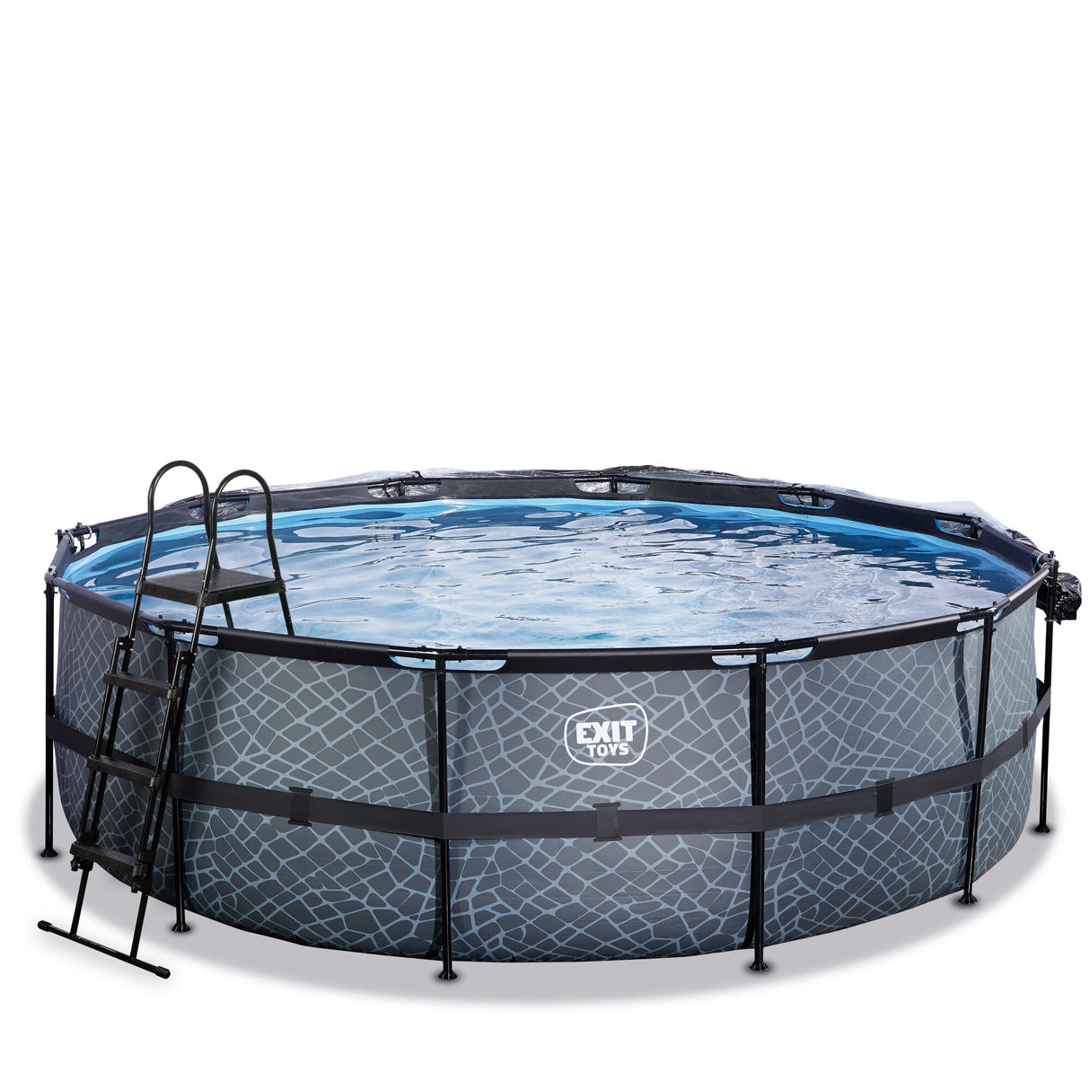 Grey Round 488 Frame Pool and Dome