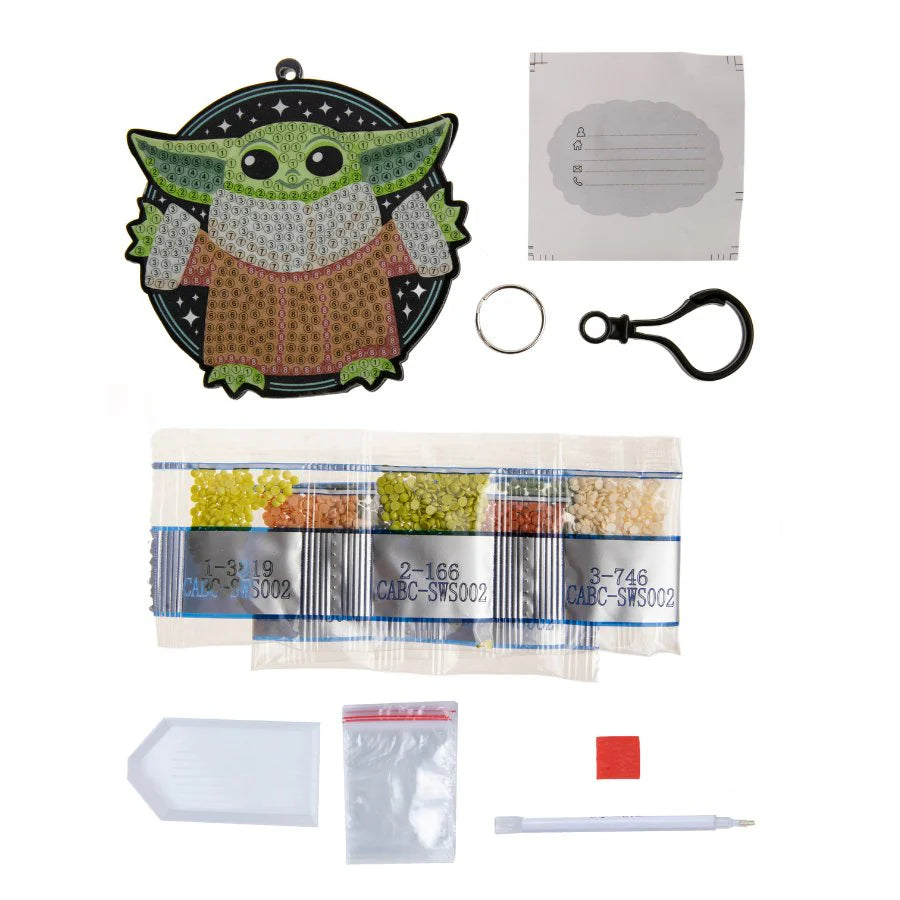 Crystal Art Bag Charm - Star Wars: Grogu