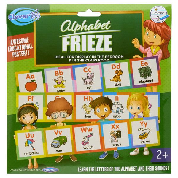 Clever Kidz Alphabet Frieze