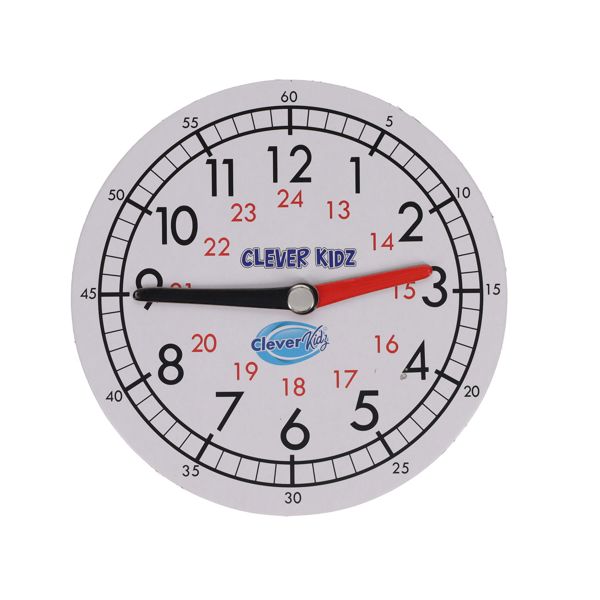 Clever Kidz 15cm Magnetic Clever Clock