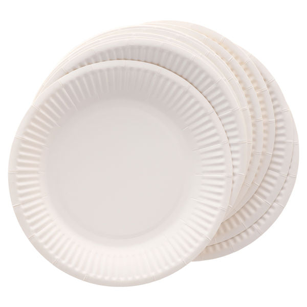 7" Paper Plates - 50 Pack