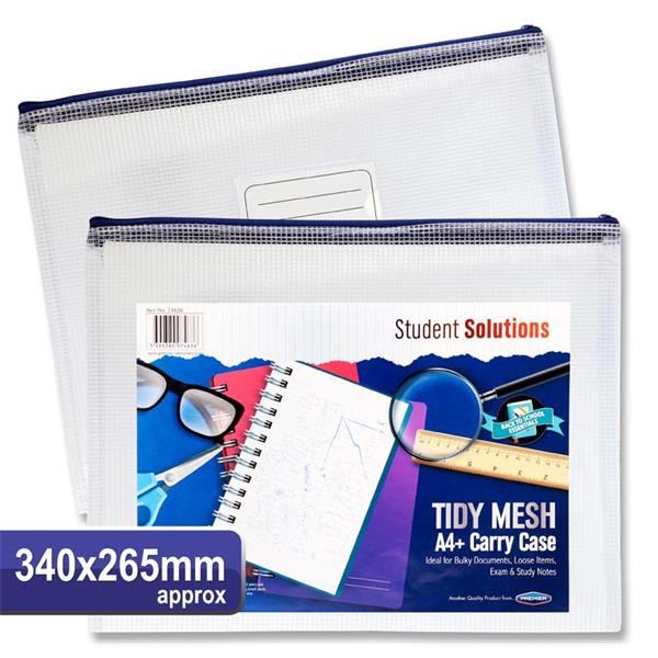 Student Solutions A4+ Tidy Mesh Carry File