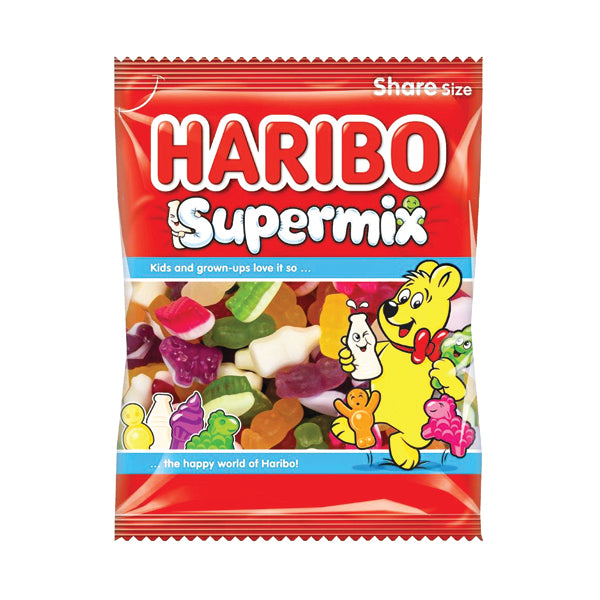 Haribo Supermix Share Size Bag 160g (Pack of 12) 727730