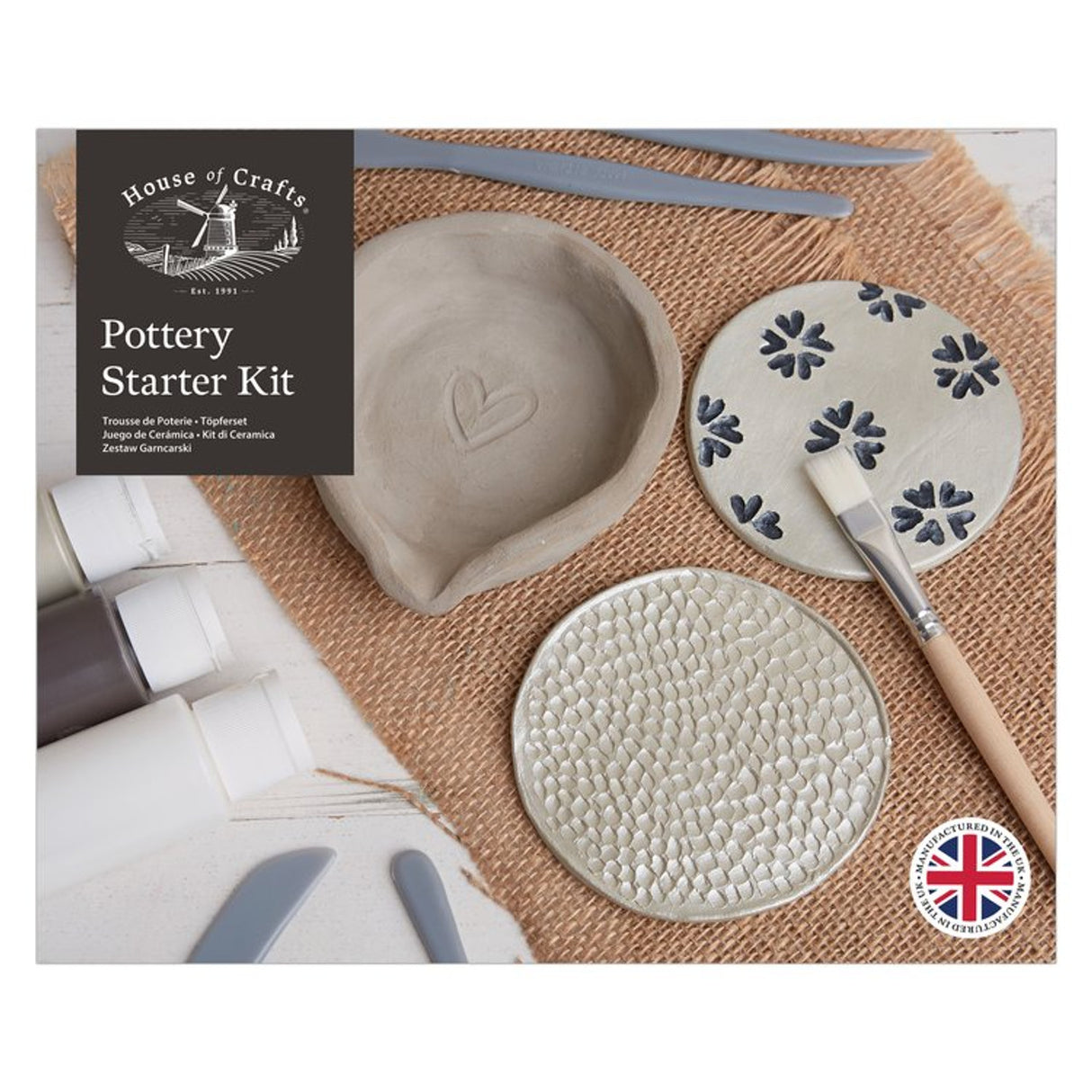 House Of Crafts Pottery Starter Kit