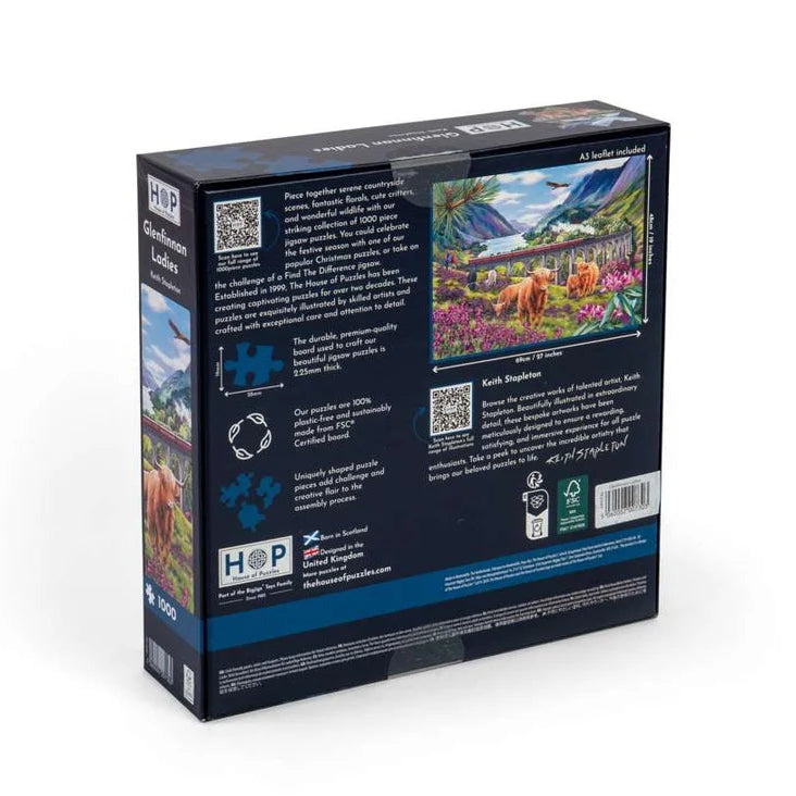 1000 Piece Jigsaw Puzzle - Glenfinnan Ladies
