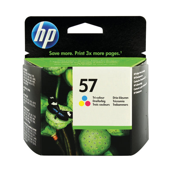 HP 57 Ink Cartridge 17ml Tri-color CMY C6657AE