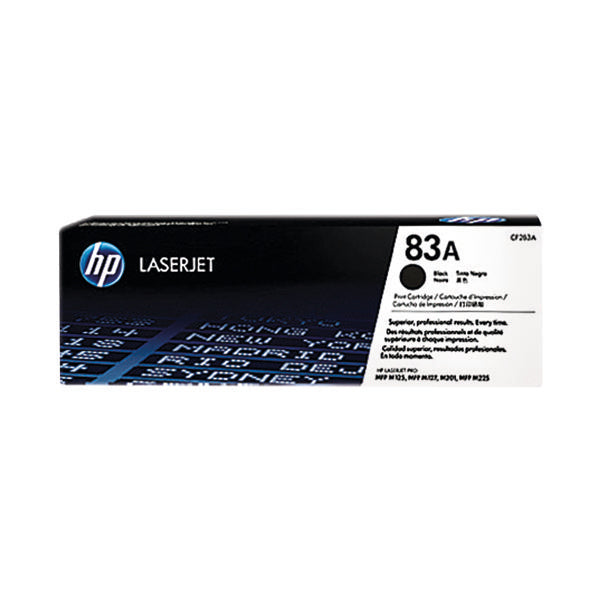 HP 83A Black Laserjet Toner Cartridge CF283A