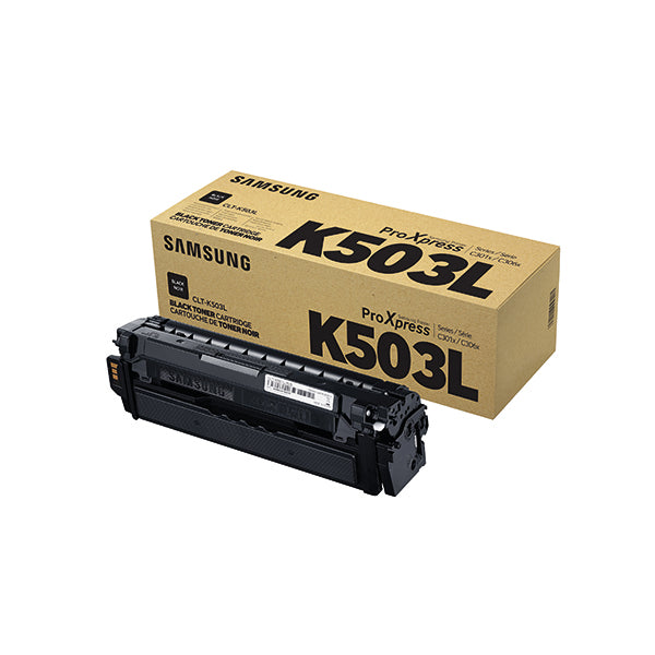 Samsung CLT-K503L High Yield Black Toner Cartridge SU147A