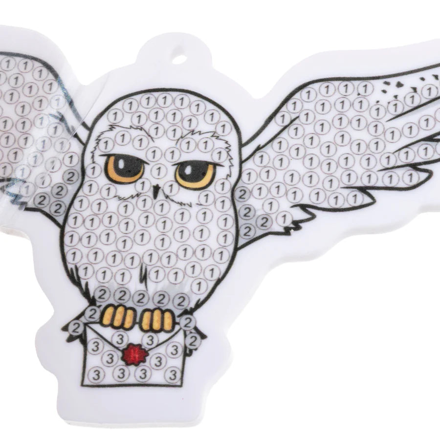 Crystal Art Bag Charm - Harry Potter: Hedwig