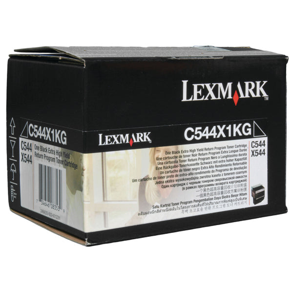 Lexmark Black Return Programme 6K Toner Cartridge C544X1KG