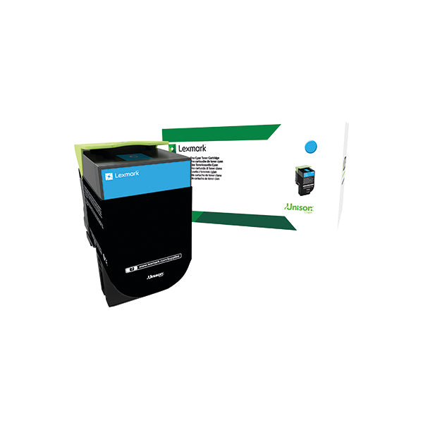 Lexmark Cyan Return Programme 4K Toner Cartridge 80C2XC0