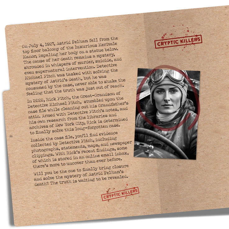 Cryptic Killers - Murder at Merivale Manor