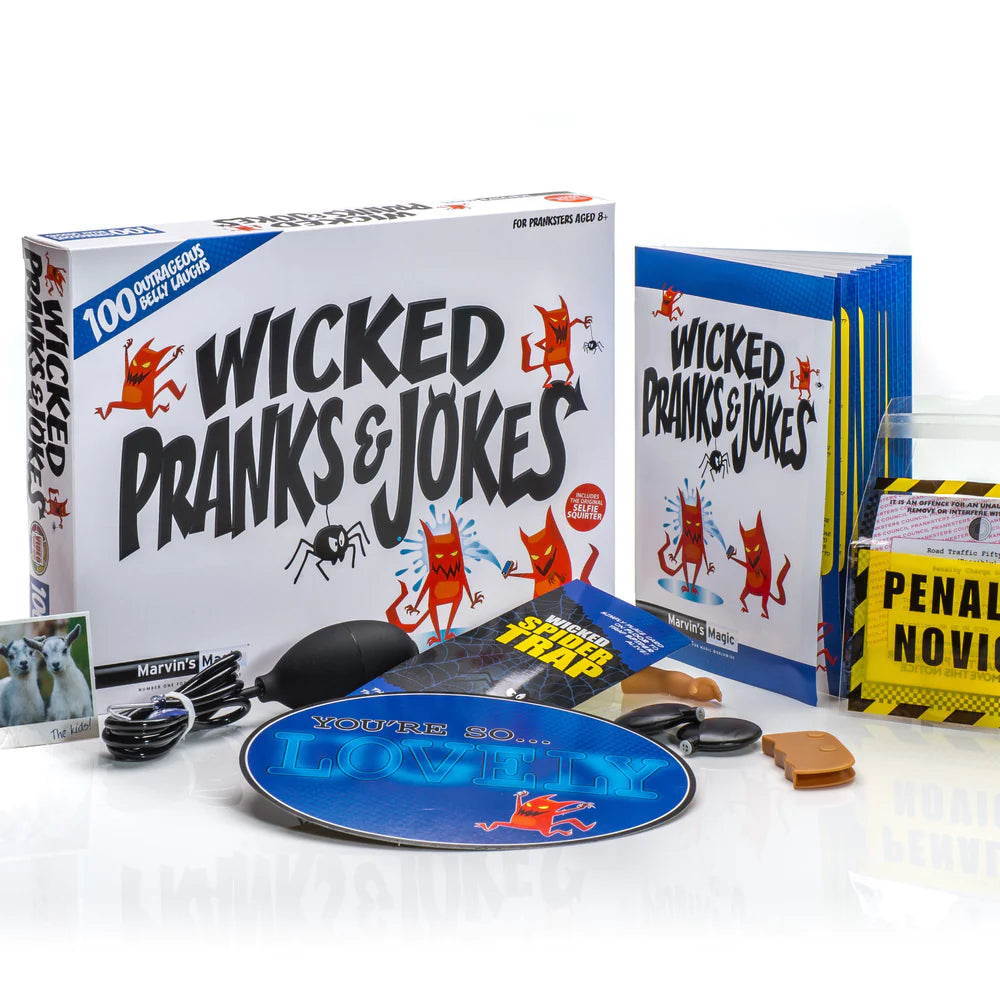 Marvin's Wicked Pranks & Jokes Kit