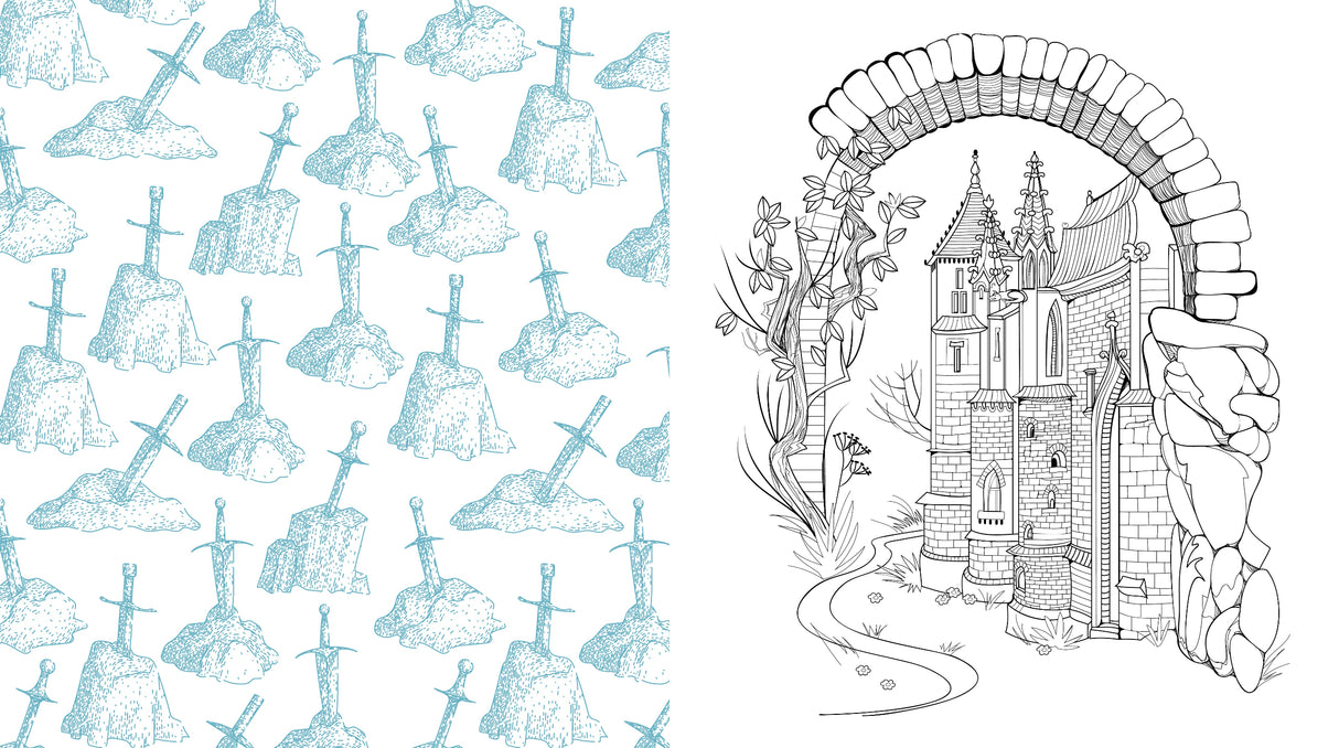 Castlecore Colouring Book