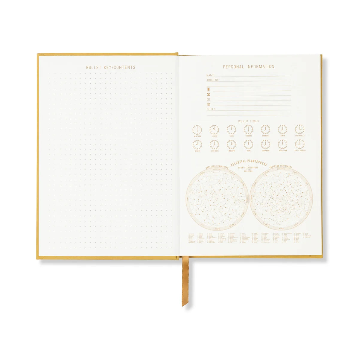 DesignWorks Hard Cover Suede Journal - Ochre Radiant Sun Block