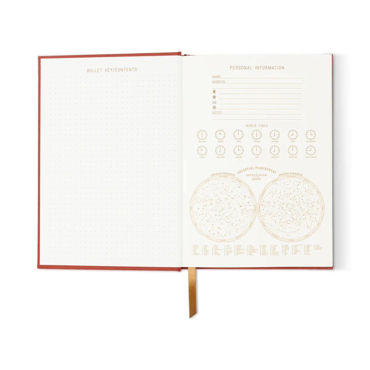 DesignWorks Hard Cover Suede Journal - Radiant Terracotta Rays