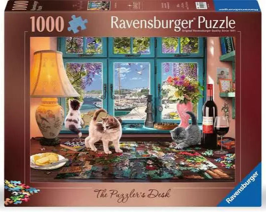 1000 Piece Jigsaw Puzzle - The Puzzler's Desk