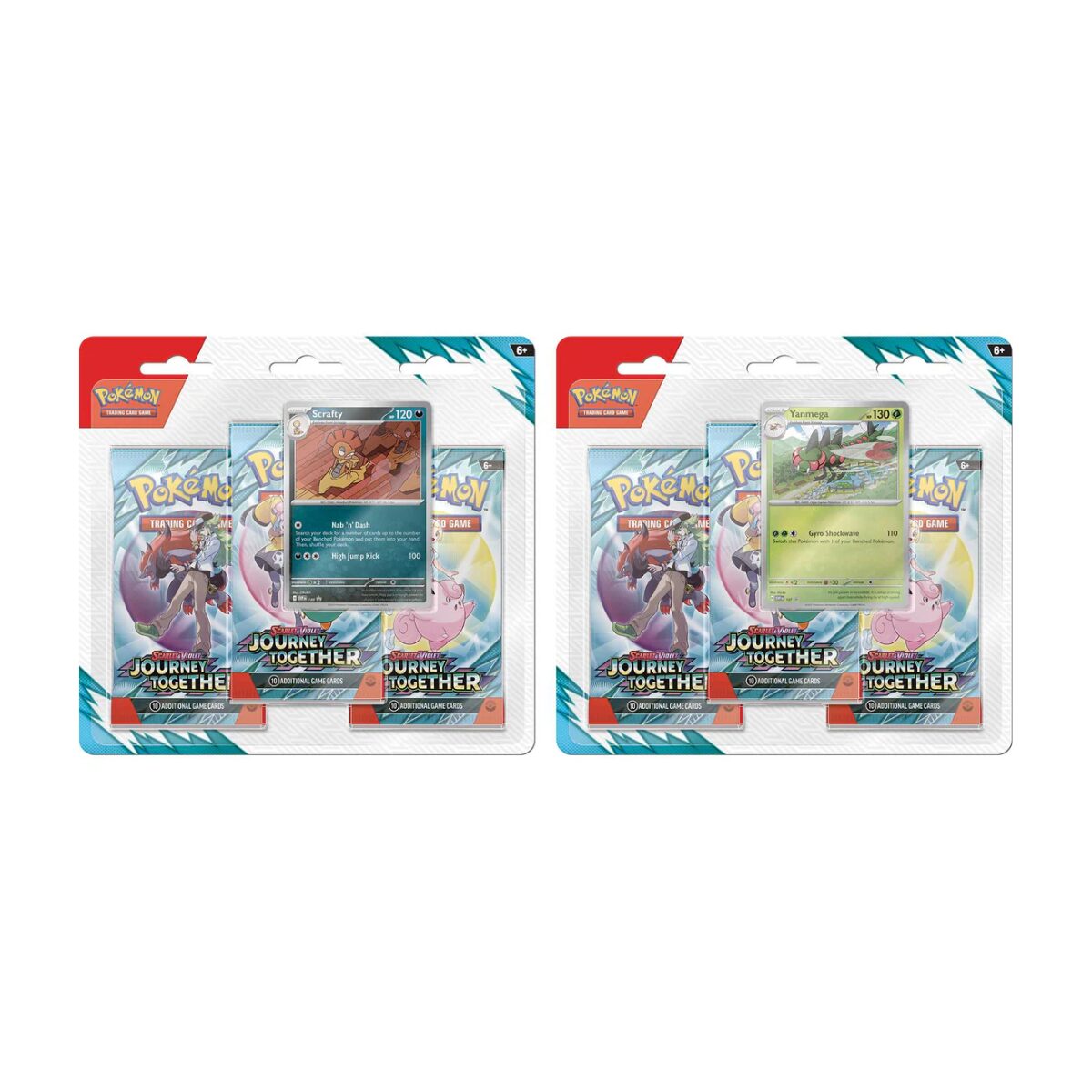 Pokémon TCG: Scarlet & Violet - Journey Together (3 Pack Blister)