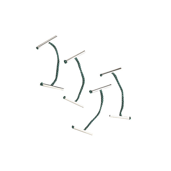 Q-Connect Metal Treasury Tag 25mm (Pack of 100) KF04580